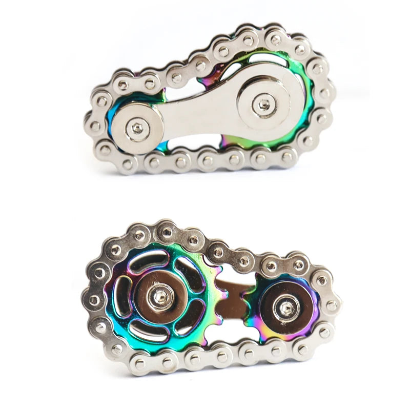 Chain Gear Metal Fidget | EDC Toy for Focus & Stress Relief