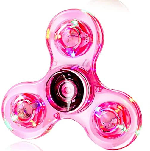 Glow-in-the-Dark LED Fidget Spinner | Stress Relief & Fun