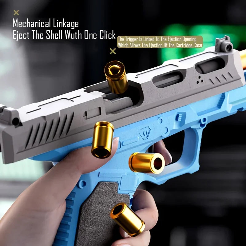 Automatic SIG17 Pistol | Shell Ejecting Toy for Realistic Play