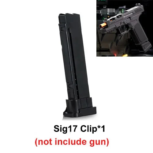 Automatic SIG17 Pistol | Shell Ejecting Toy for Realistic Play