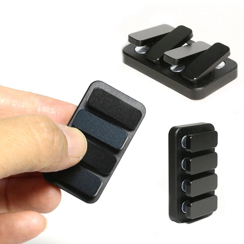 Black Piano Keys Fidget Clicker | EDC Fidget Toy for Focus