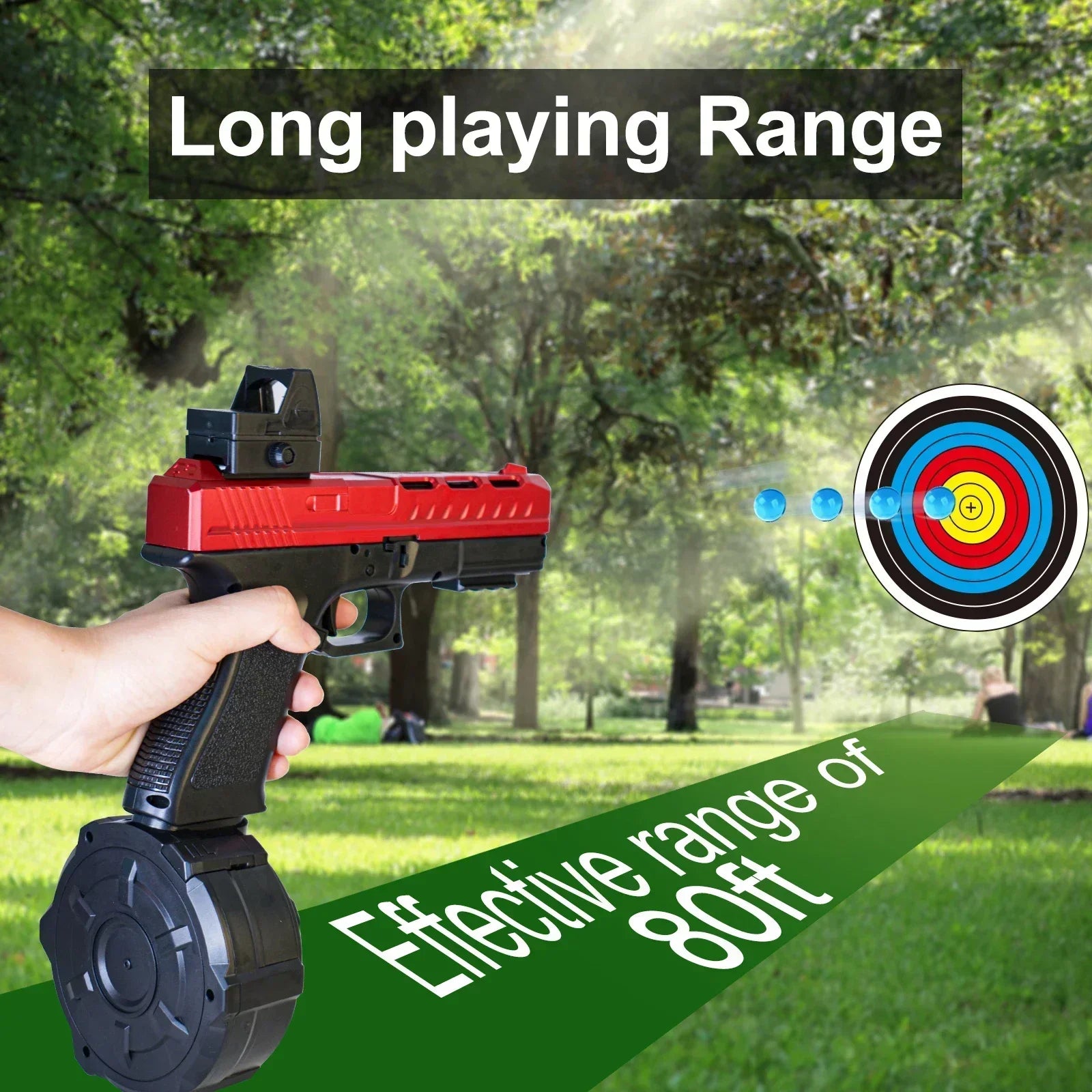 Electric Gel Ball Blaster | High-Powered Outdoor Shooting Fun