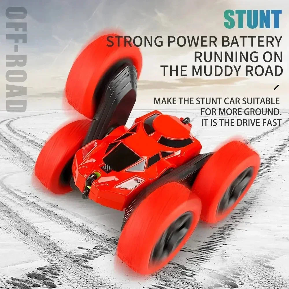 Double-Sided RC Stunt Car | 360° Rotation & Extreme Action