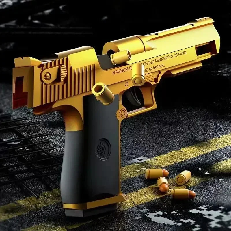 Automatic Desert Eagle Toy Pistol | Realistic Action for Kids