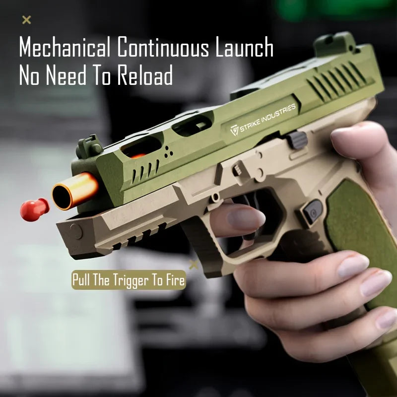 Automatic SIG17 Pistol | Shell Ejecting Toy for Realistic Play